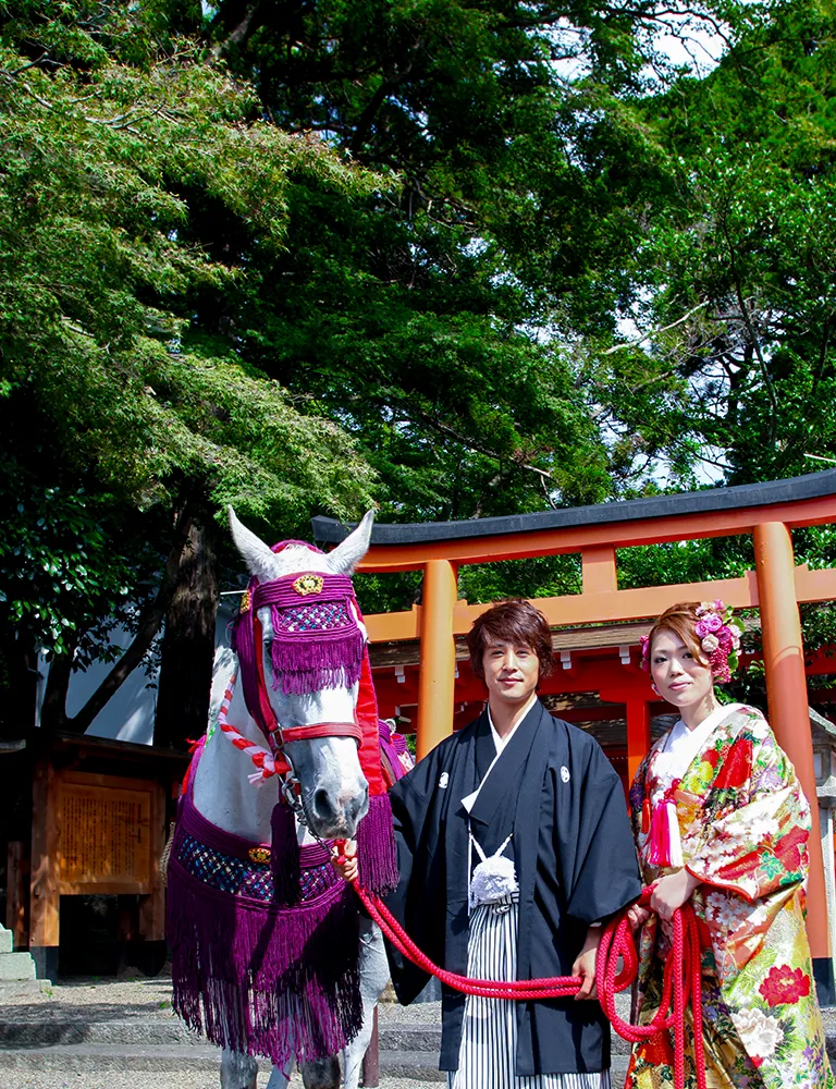 前撮り滋賀 賀茂神社ロケーション撮影